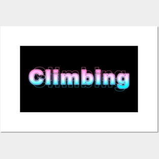 Climbing Posters and Art